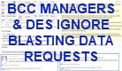 15th Blast Notificatin requests ignored by BCC and DES