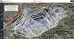 Mt Coot-tha Quarry Geospatial 2016 5-metre Contours and Dimensions