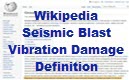 Wikipedia states Blast Ground Vibration causes home damage